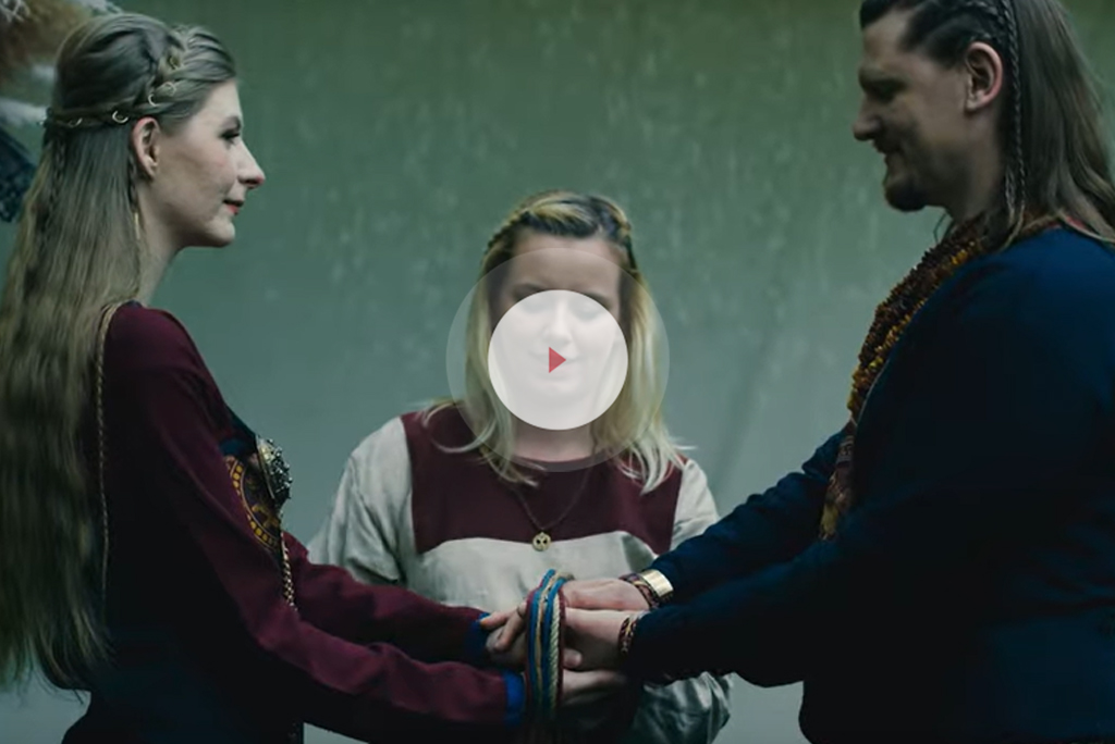 Wikinger Hochzeit mit Traufräulein Bibi