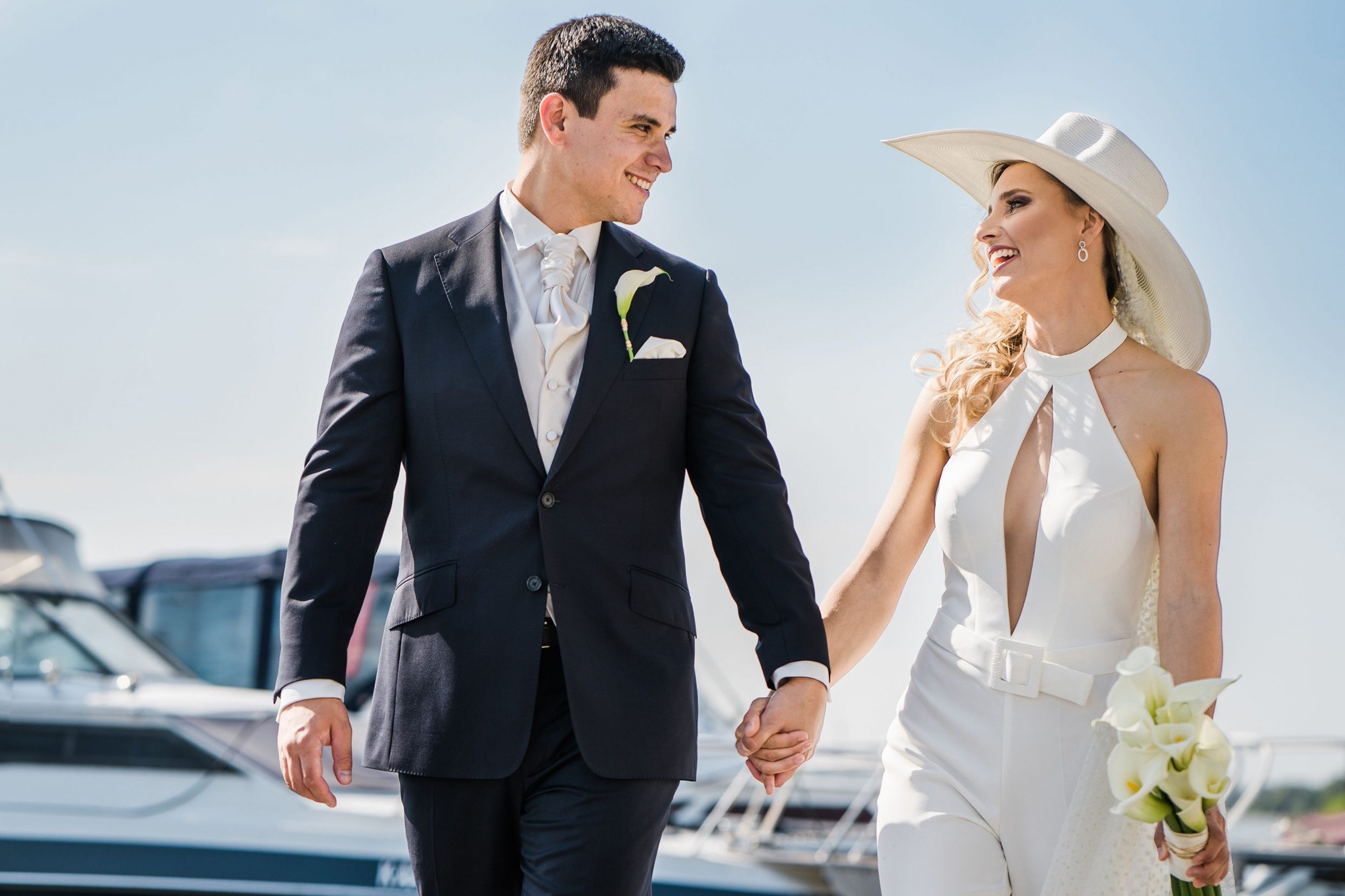 Yacht Hochzeit auf dem Rhein