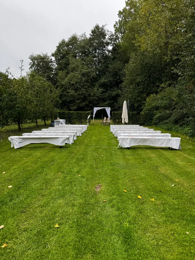 Traulocation auf der Obstwiese im Spargelhof Schulte-Scherlebeck